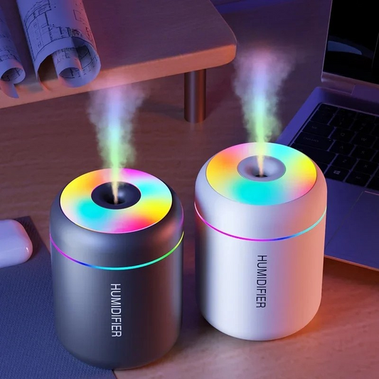 Mini Air Humidifier USB Electric  Lights For Home Bedroom